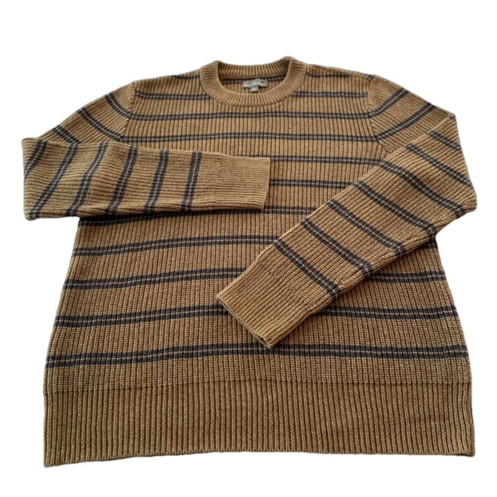 L.L.Bean Signature 100% Cotton Knit Sweater. Size medium. - Picture 4 of 9